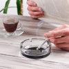 Crystalia Glass Ashtrays for Cigarettes